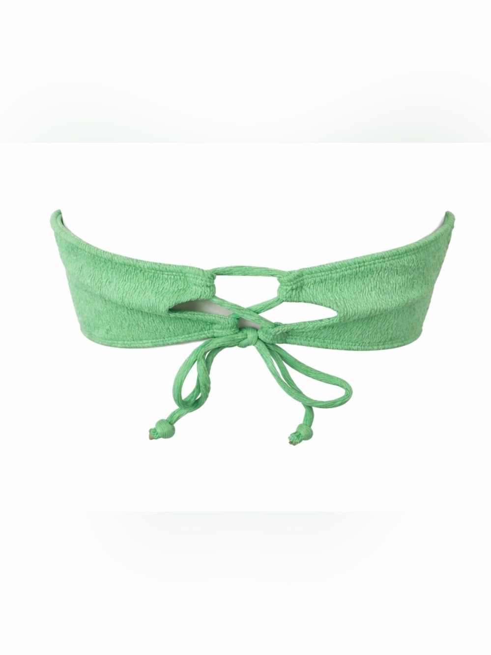 ๐ Bundle of 2 Textured Bikini Tops | SIZE LARGE | Like New - Picture 5 of 6